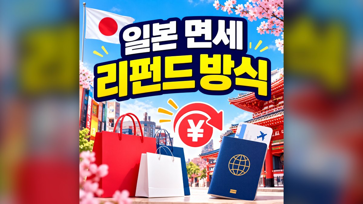 일본 면세 리펀드 방식