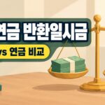 국민연금 반환일시금, 받으면 손해일까? 세금·이자부터 연금으로 바꾸는 3가지 방법